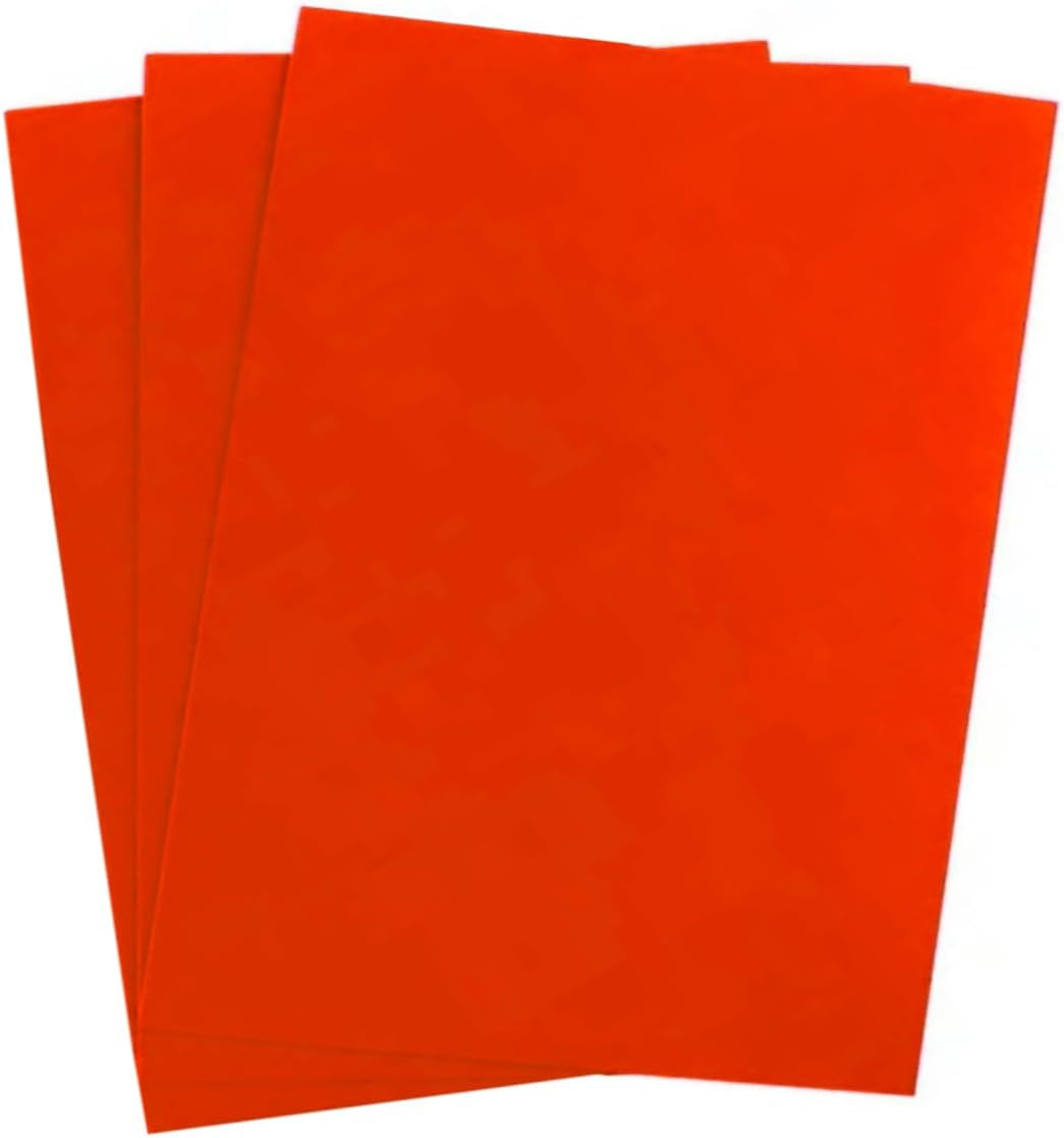 DIY T-Shirts 3D Puff Heat Transfer Vinyl - 12" x 10" Foaming HTV Press Film - 10 Assorted Color Sheets