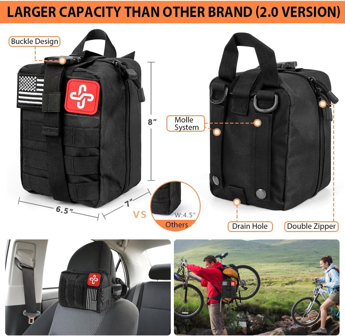 250-Piece Emergency Survival Kit: Comprehensive Gear for Wilderness Camping, Hiking, and Earthquake Preparedness - Includes Multi-Tool, Axe, Shovel, and First Aid Supplies - Ideal Gift for Men and Women