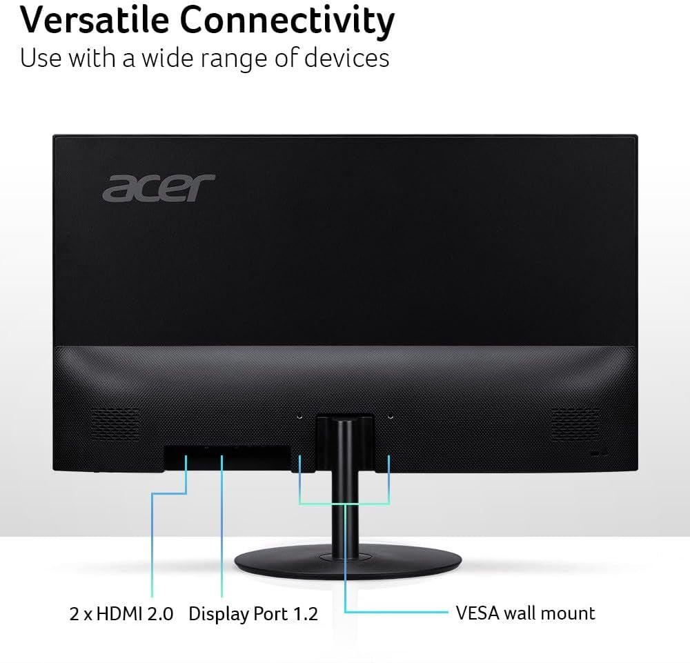 21.5-Inch 1920 x 1080 VA LED Monitor - SB222Q EBI, Black