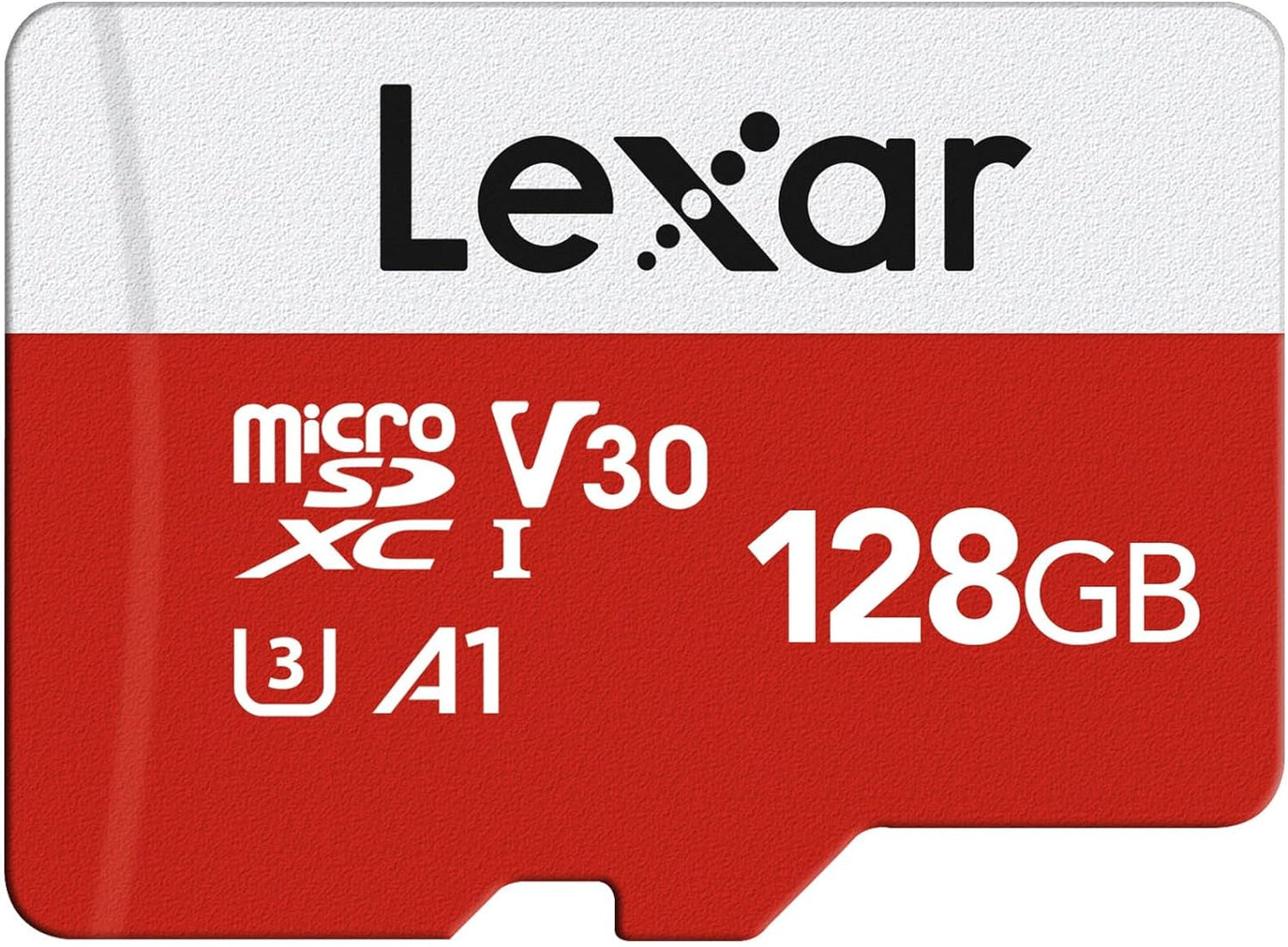 128GB Micro SD Card - UHS-I Flash Memory Card with Adapter, Up to 100MB/s, A1, U3, Class 10, V30, High-Speed TF Card