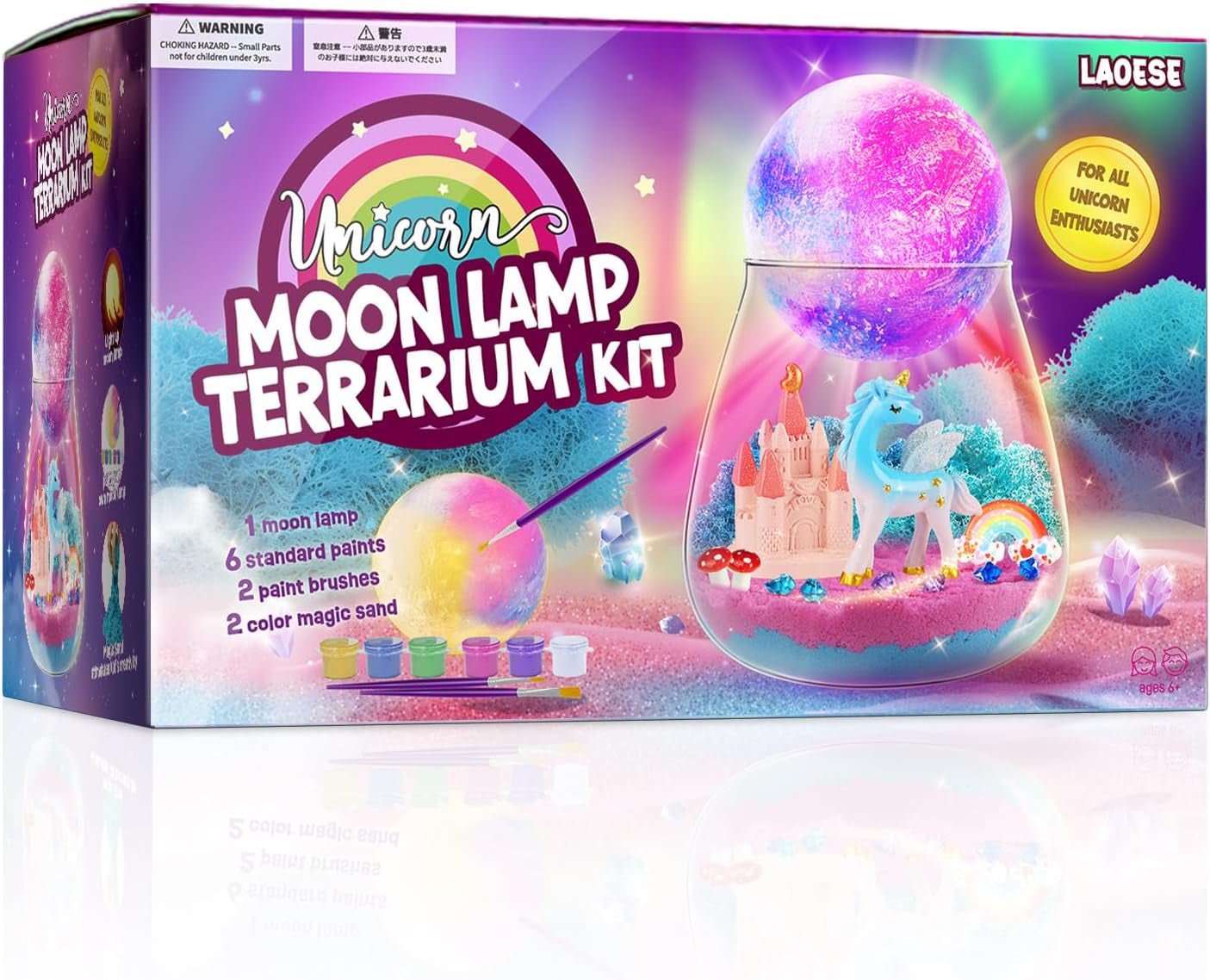 Dinosaur Gifts for Boys - Terrarium Kit for Kids - Birthday Gift for Boys Ages 4 5 6 7 8-12, DIY Dinosaur Toys, Arts and Crafts Kit for Kids- Christmas Gifts for Boys