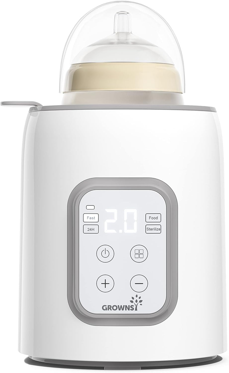 8-in-1 Rapid Baby Bottle Warmer - LCD Timer and Precise Temperature Control for Breastmilk and Formula