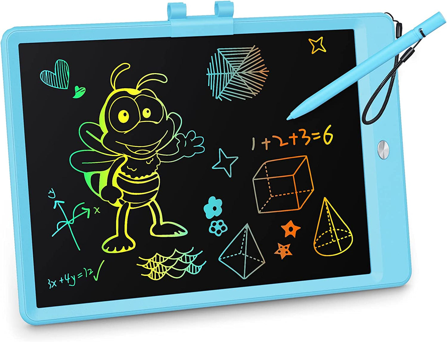 10-Inch LCD Writing Tablet for Kids, Erasable Doodle Board for Ages 3-6, Educational Travel Toy for Boys and Girls
