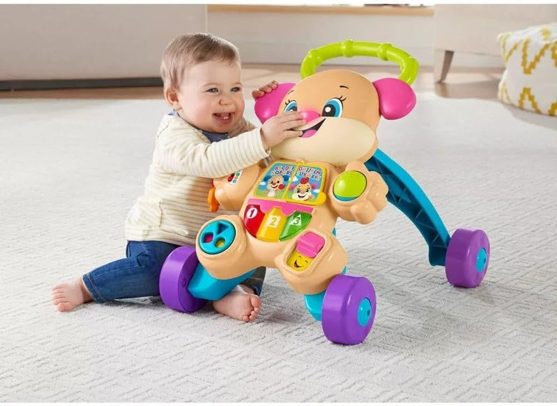 Infant Learning Walker - Music, Lights, Activities - Laugh & Learn Smart Stages by Sis for Ages 6+ Months