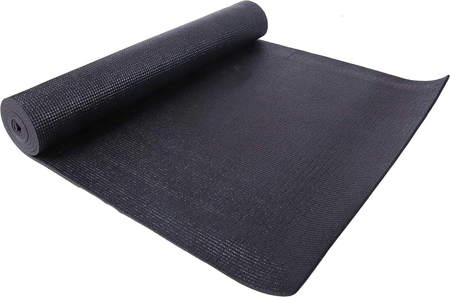 High-Density 1/4-Inch Anti-Tear Yoga Mat with Carrying Strap and Blocks, Available in Multiple Colors