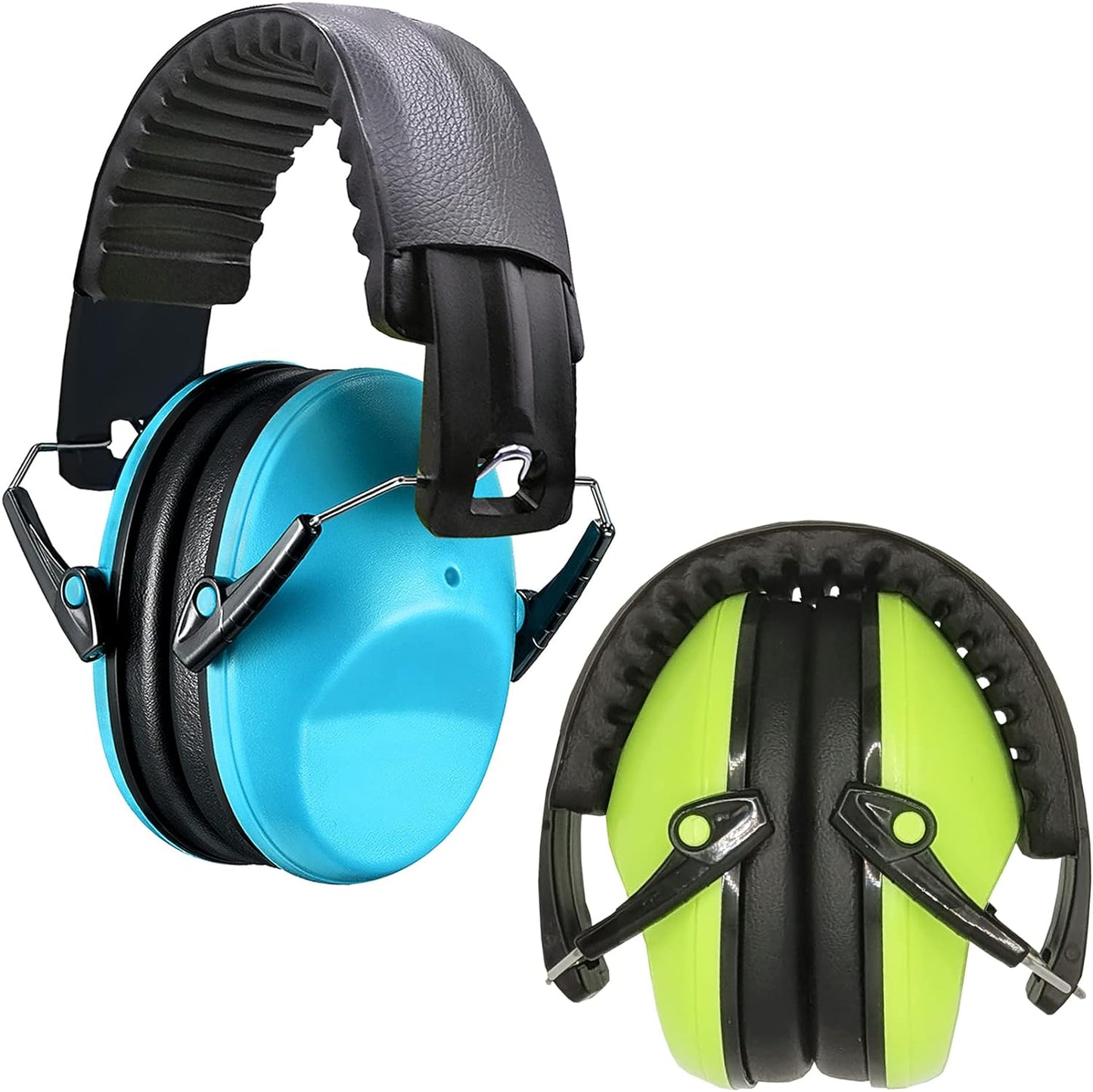 Dual Pack Noise-Canceling Headphones for Children - Earmuffs for Autism, Toddlers, and Kids - Soundproof Protection for Concerts, Air Shows, and Fireworks