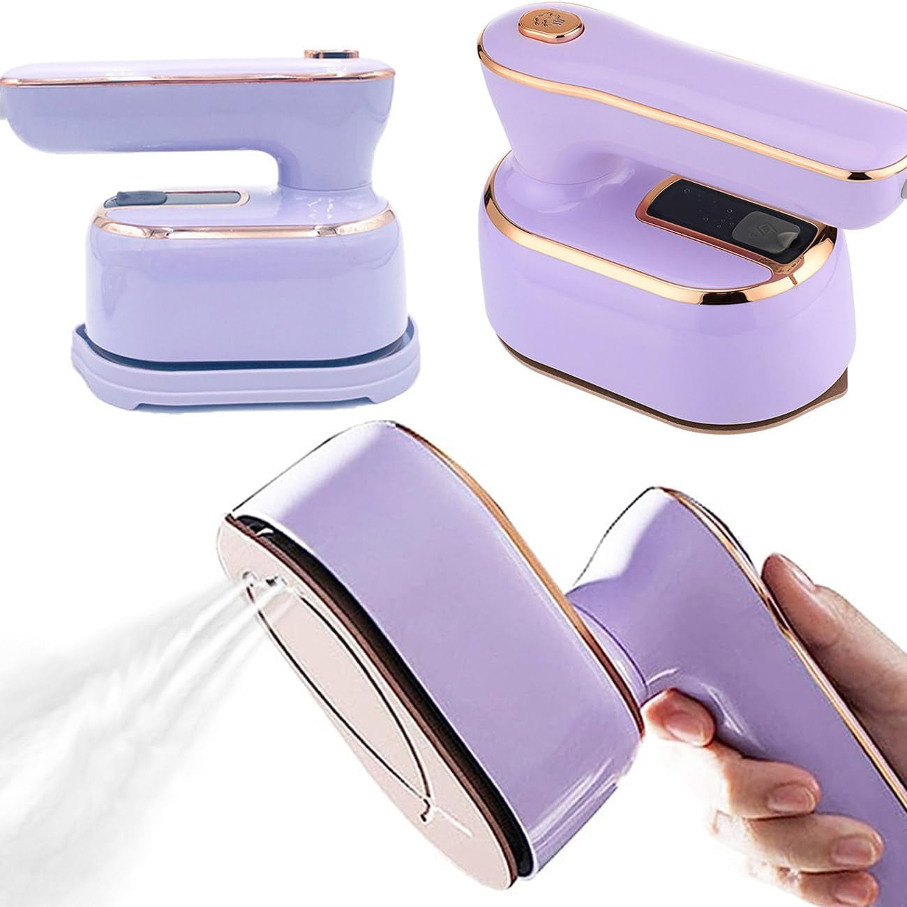 Portable Mini Handheld Travel Steamer for Clothes - Compact Garment Iron for Travel and Dorm Essentials
