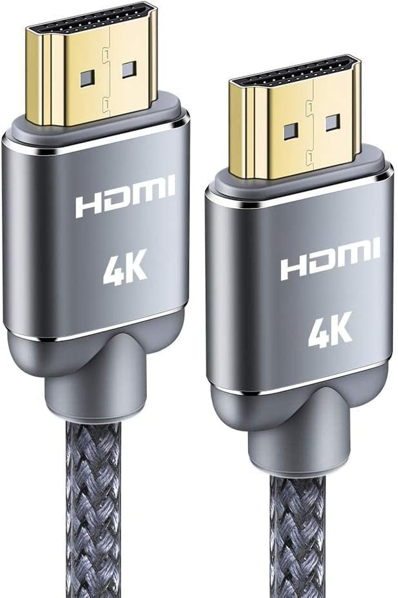HDMI Cable 6.6Feet(2Meter), 4K HDMI Lead- HDMI Cable 4K@60Hz, 3D Support, Ethernet Function, Video 4K UHD 2160P, HD 1080P, 3D