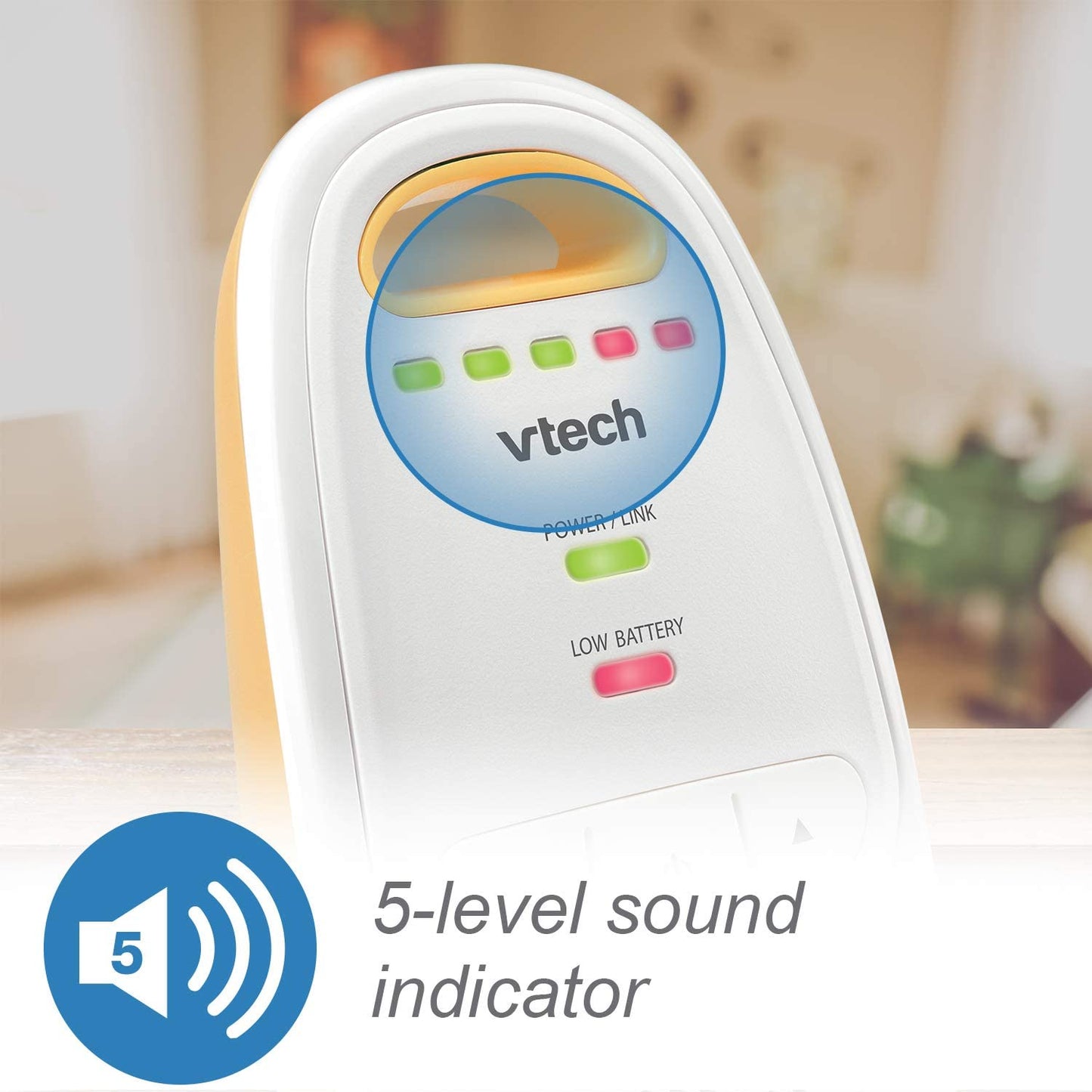 DM111 Digital Audio Baby Monitor - Safe and Sound Technology