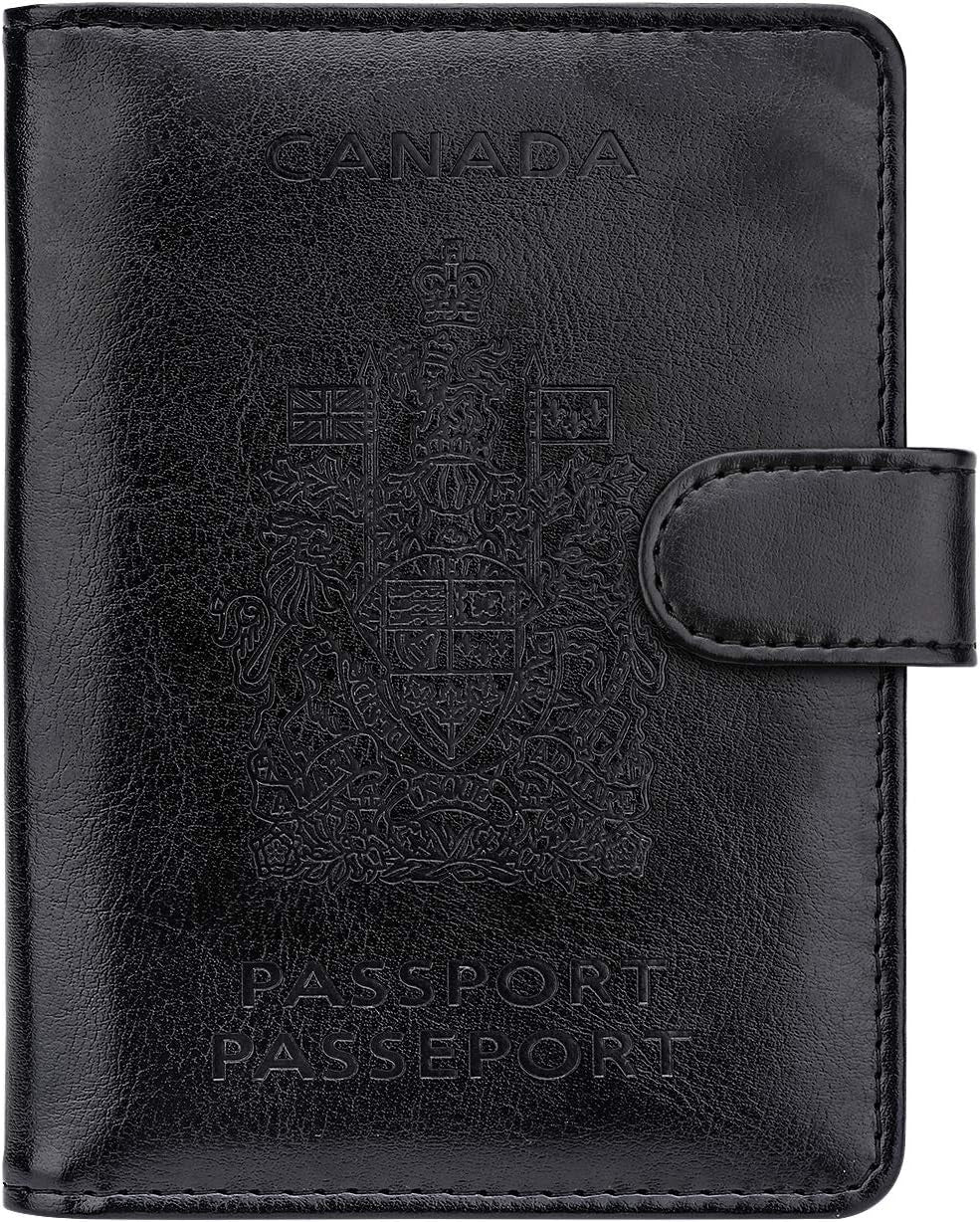 RFID-Blocking Passport Holder and Travel Wallet Case