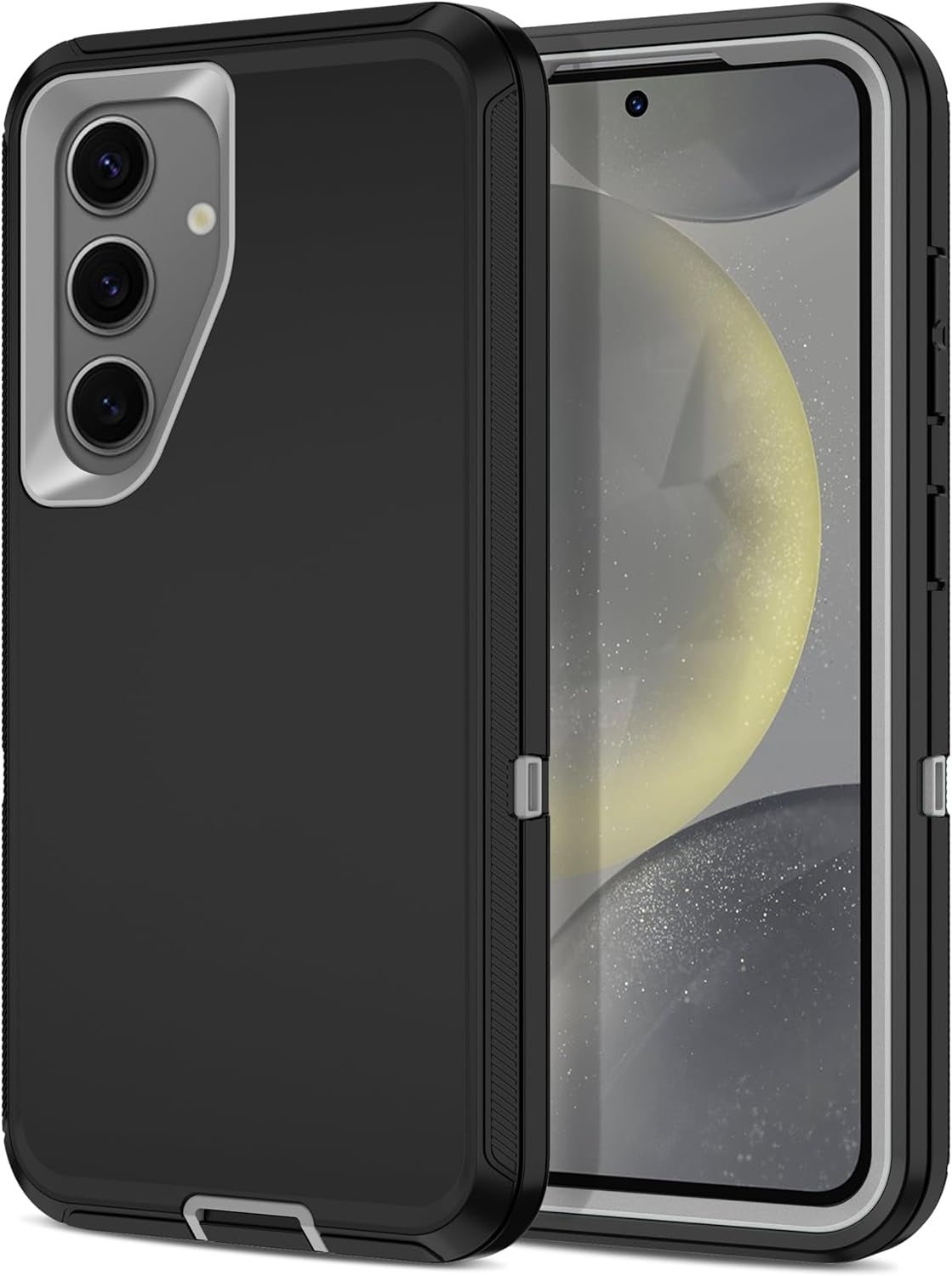 Rugged Heavy-Duty 3-Layer Full Body Case for Samsung Galaxy S23/S24 FE Plus Ultra - Shockproof and Dust Resistant