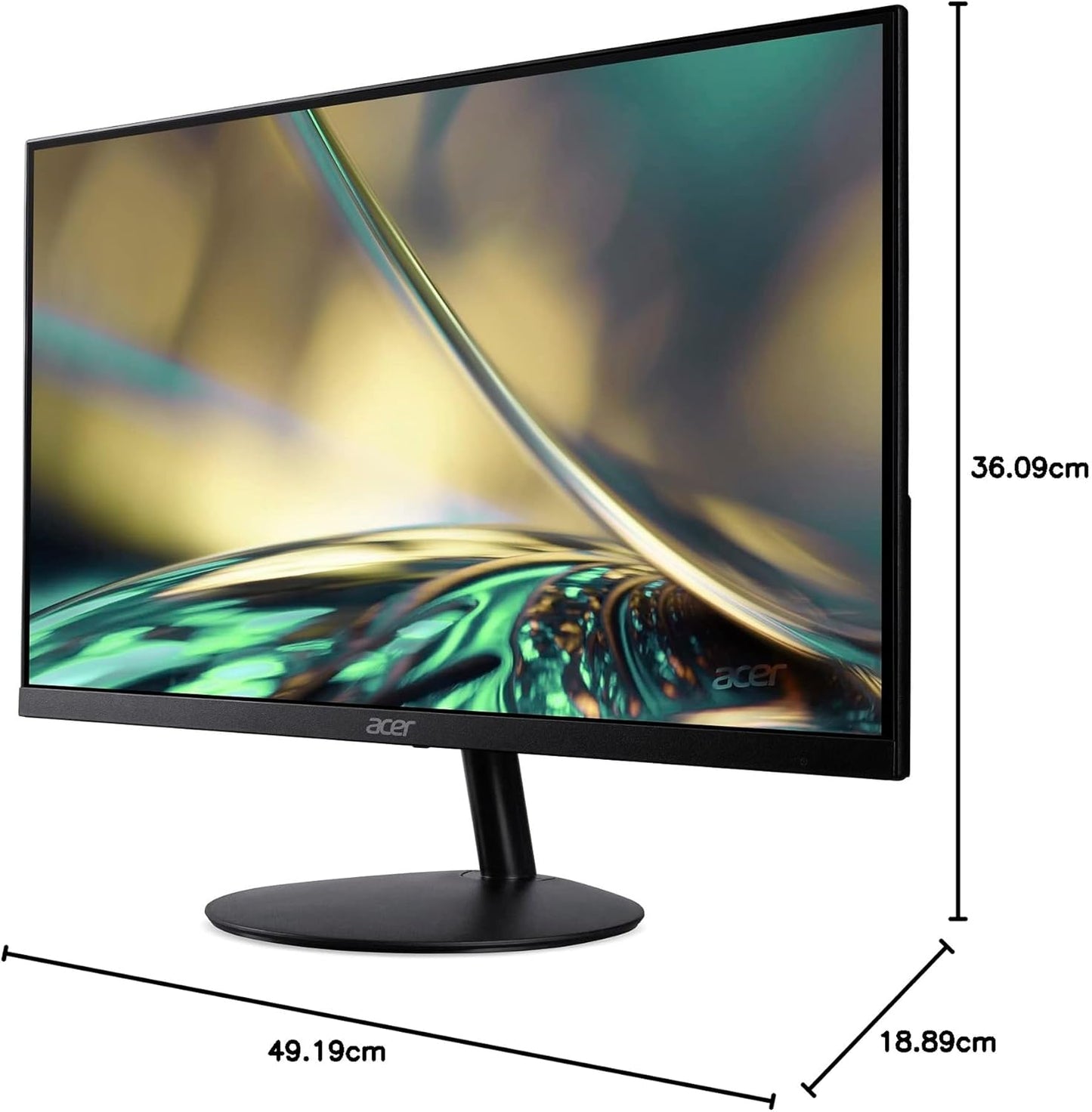 21.5-Inch 1920 x 1080 VA LED Monitor - SB222Q EBI, Black
