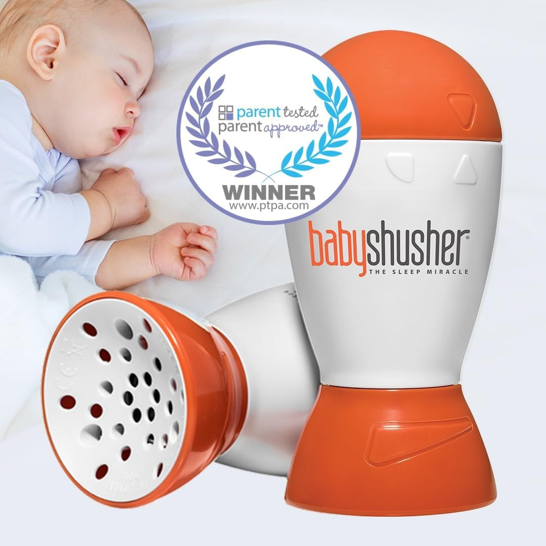 Portable Sound Machine - Sleep Soother Human Sound, Stroller Attachment