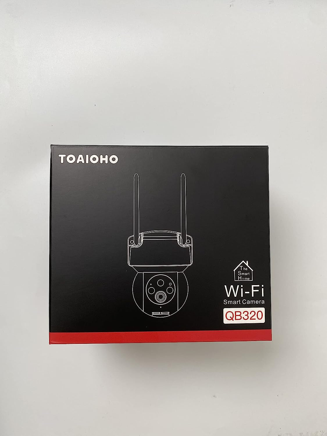 Outdoor Wired Security Camera - 2.4G WiFi PTZ IP Camera, Color Night Vision, Motion Tracking Surveillance