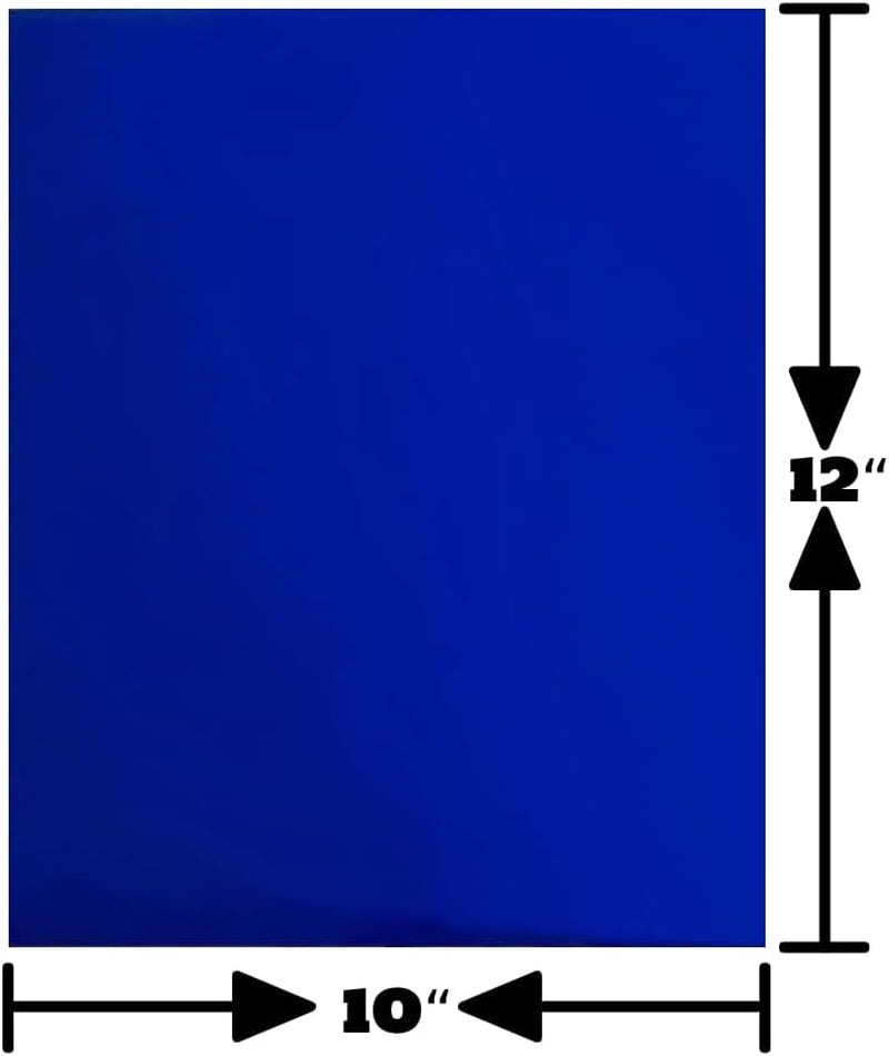 DIY T-Shirts 3D Puff Heat Transfer Vinyl - 12" x 10" Foaming HTV Press Film - 10 Assorted Color Sheets