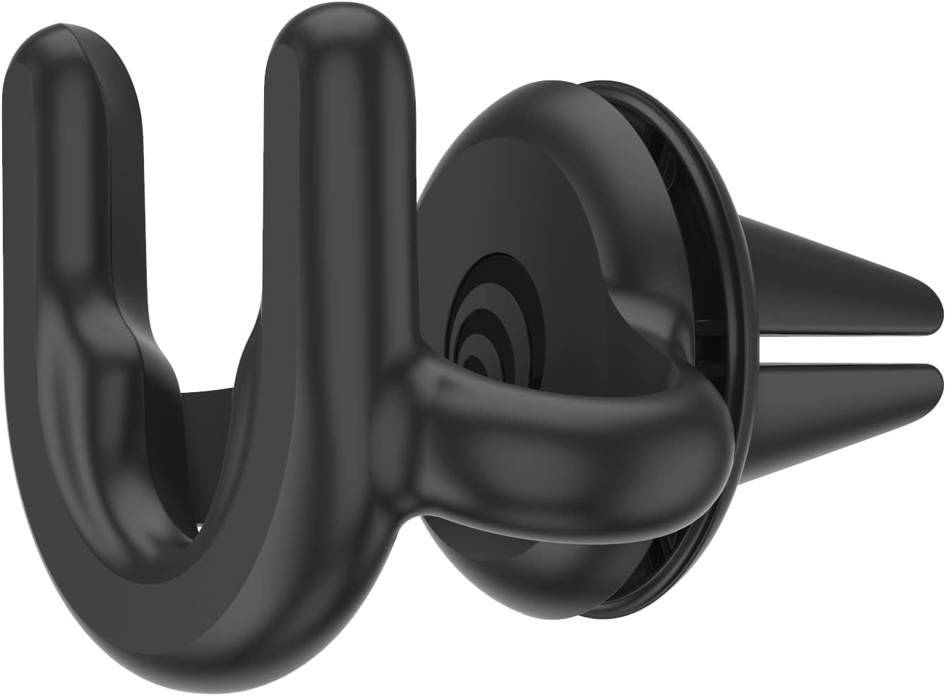 Car Vent Mount - Allows Screen Rotation, Adaptive, Drop Protection, Non-Slip, Ergonomic Design with Sleek Black Finish