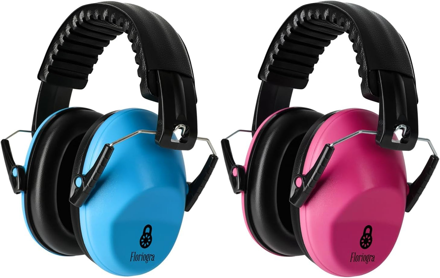Dual Pack Noise-Canceling Headphones for Children - Earmuffs for Autism, Toddlers, and Kids - Soundproof Protection for Concerts, Air Shows, and Fireworks