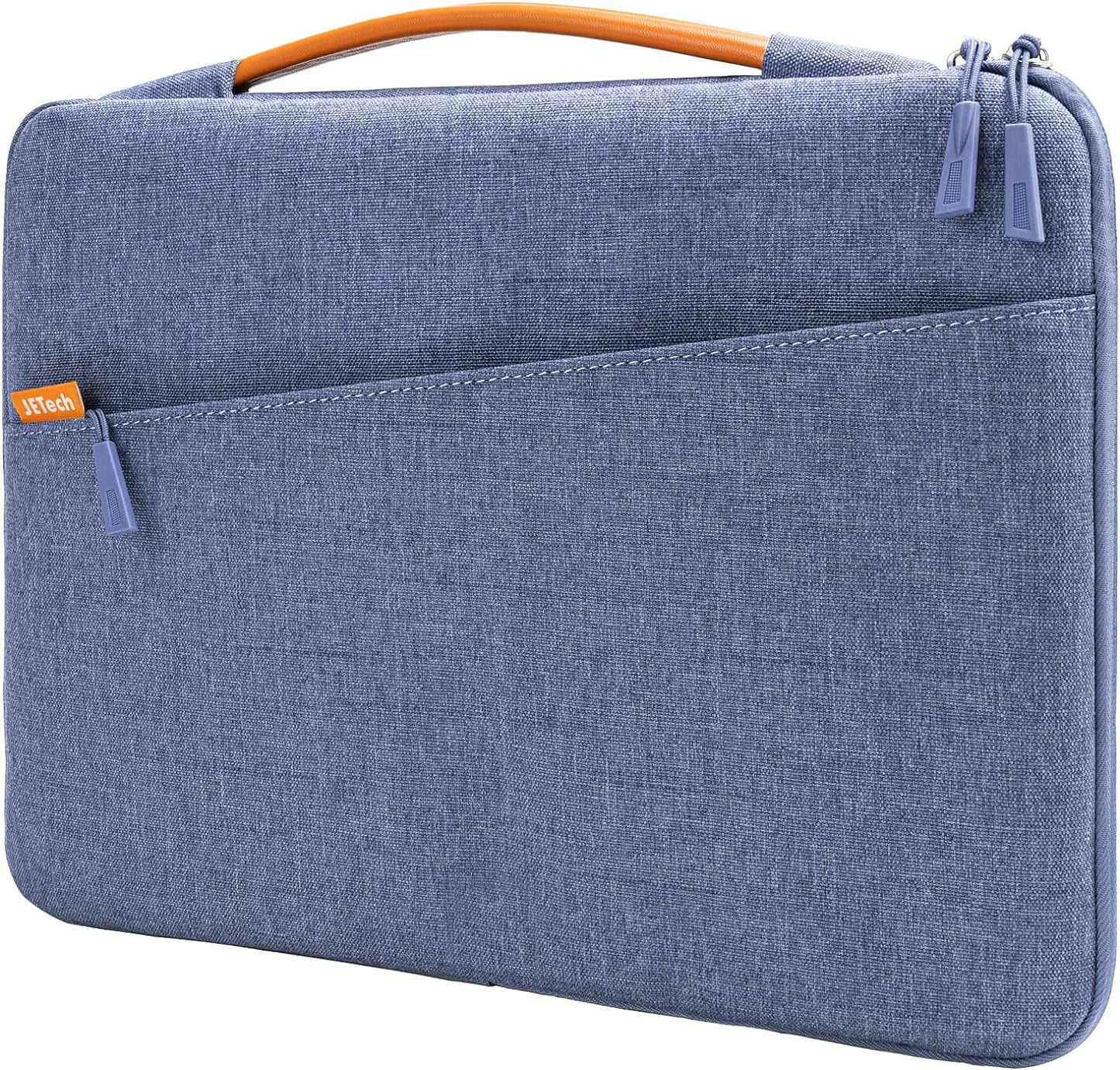 15-Inch Laptop Sleeve, Waterproof Case with Portable Handle and Pocket, Compatible with 15-Inch Notebooks (Black)