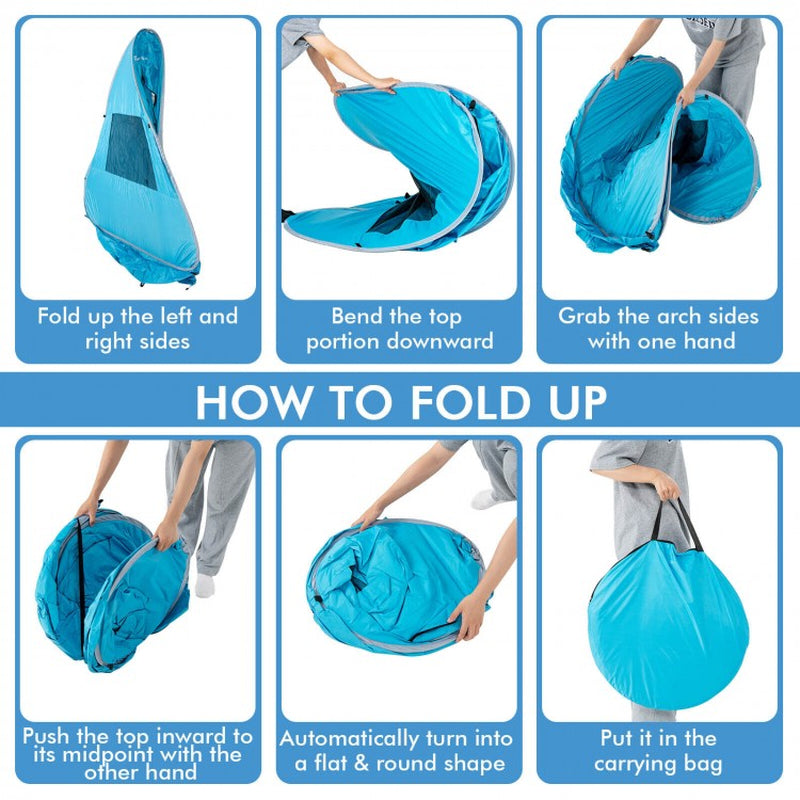 Automatic Pop-Up Beach Tent with Portable Carrying Bag