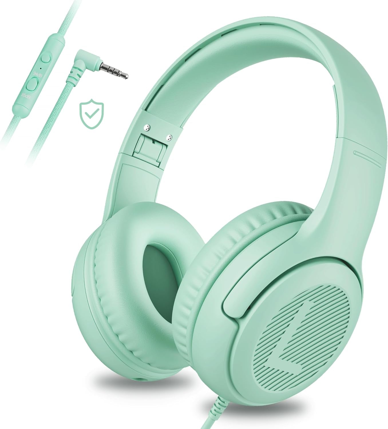 Kids Headphones with Cord - Comfortable and Durable Design for School and Work, Perfect Gift for Children