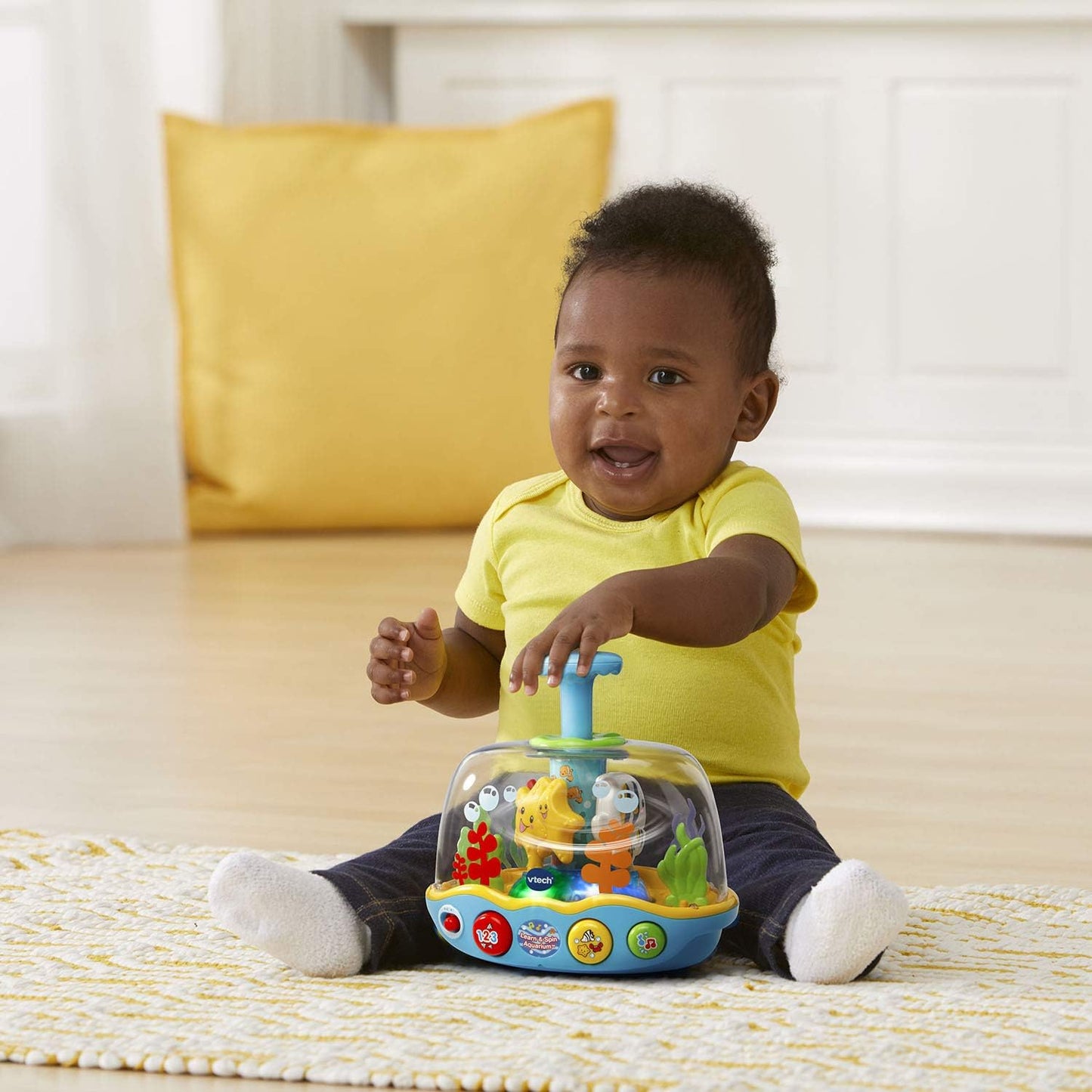 Aquarium Learning & Spinning Toy - English Edition