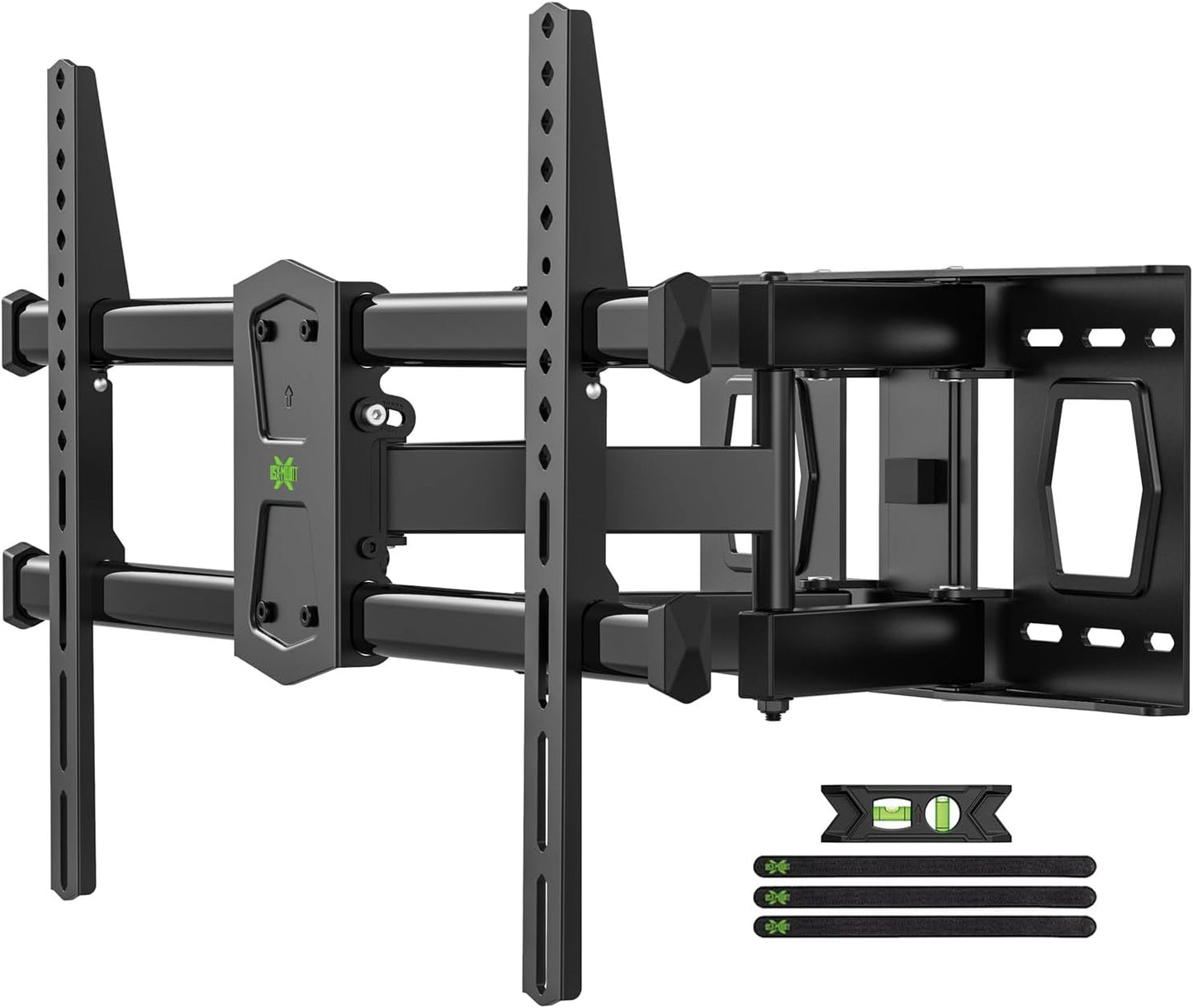 Full Motion TV Wall Mount for 42"-84" TVs, Articulating Swivel and Tilt Bracket, Max VESA 600x400mm, Supports Up to 120 lbs