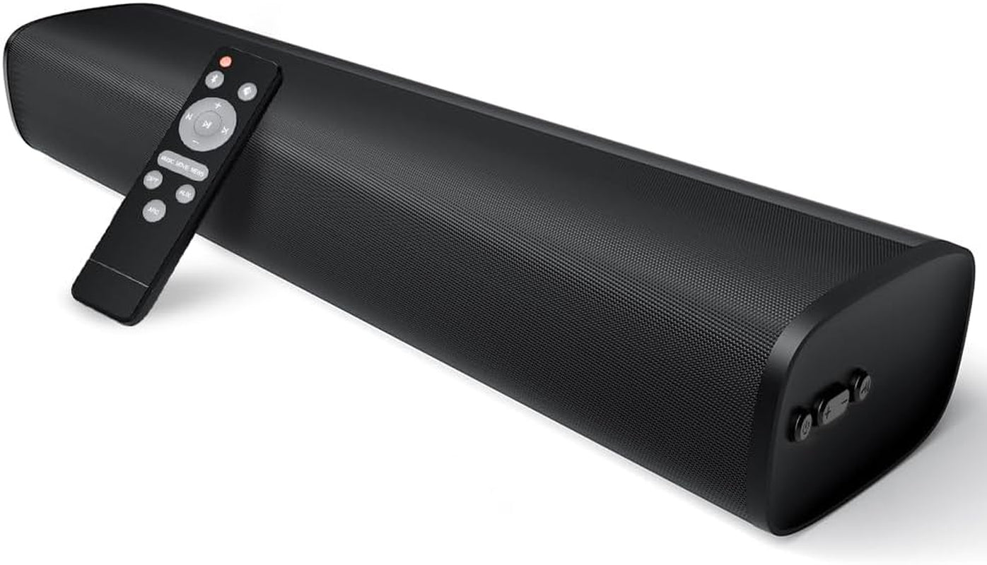 50W 17-Inch Sound Bar for Smart TVs - Bluetooth & Wired Connectivity with Deep Bass and Surround Sound System