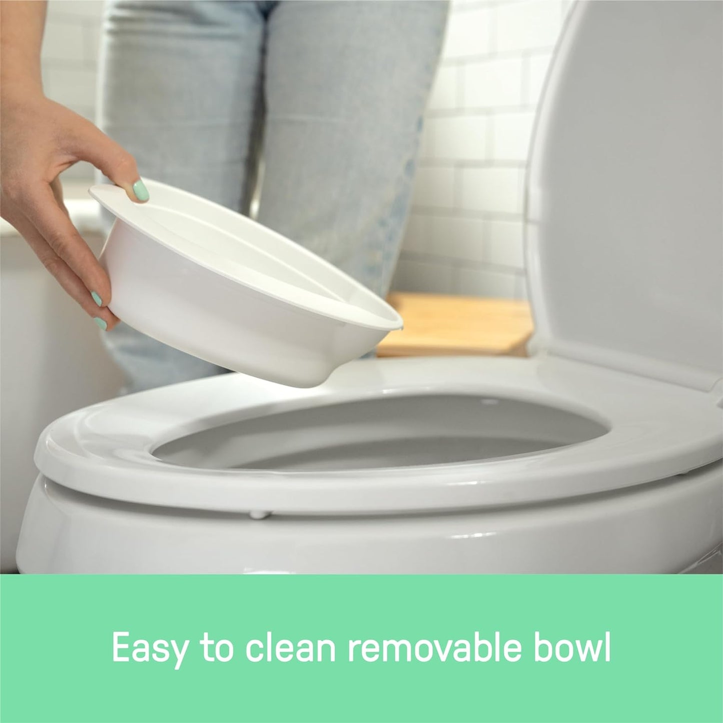 Summer My Size Potty Pro (White) – Realistic Potty Training Toilet with Easy Clean Design and Authentic Flushing Sound