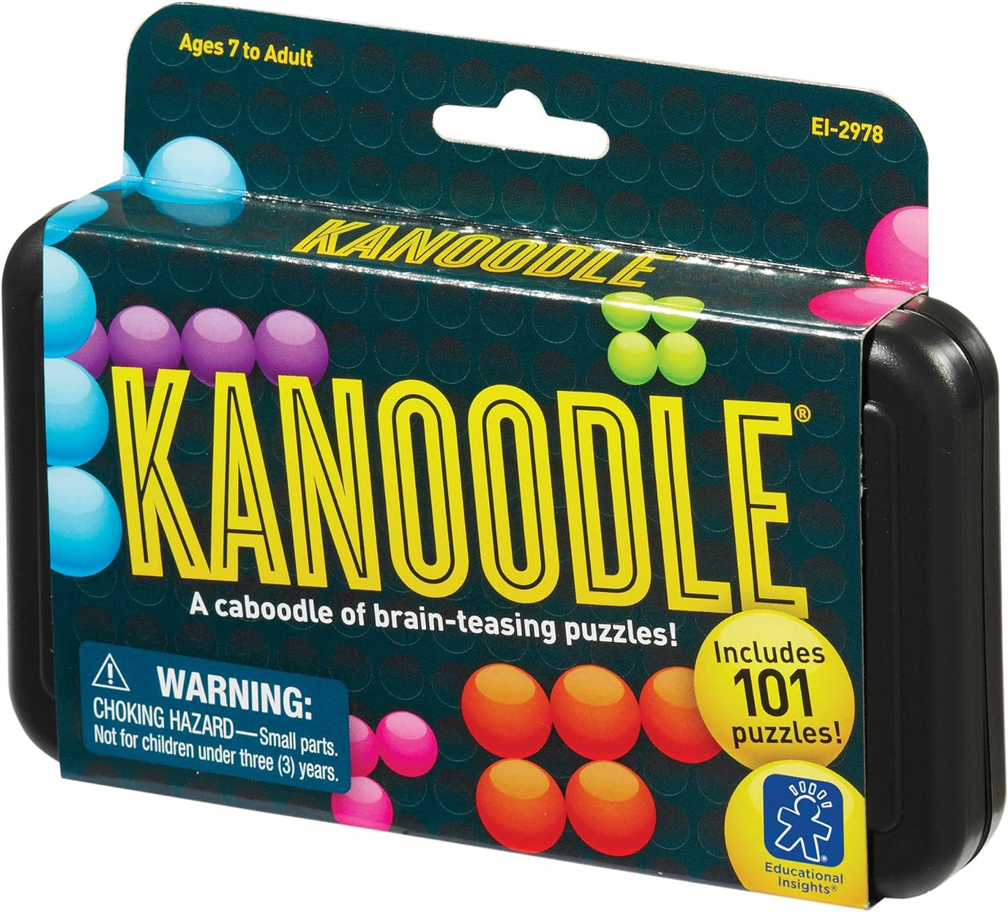 Kanoodle 3D Brain Teaser Puzzle Game, Featuring 200 Challenges, Ages 7+