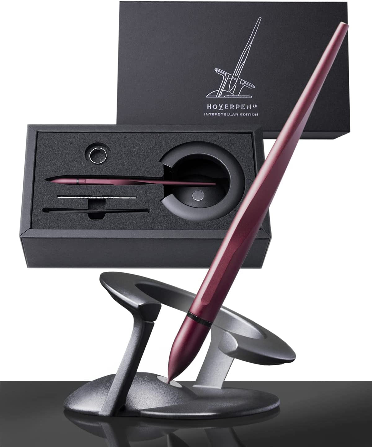 Executive Pen Crafted from Aerospace Alloys, Innovative Design, Free-Spinning Mechanism