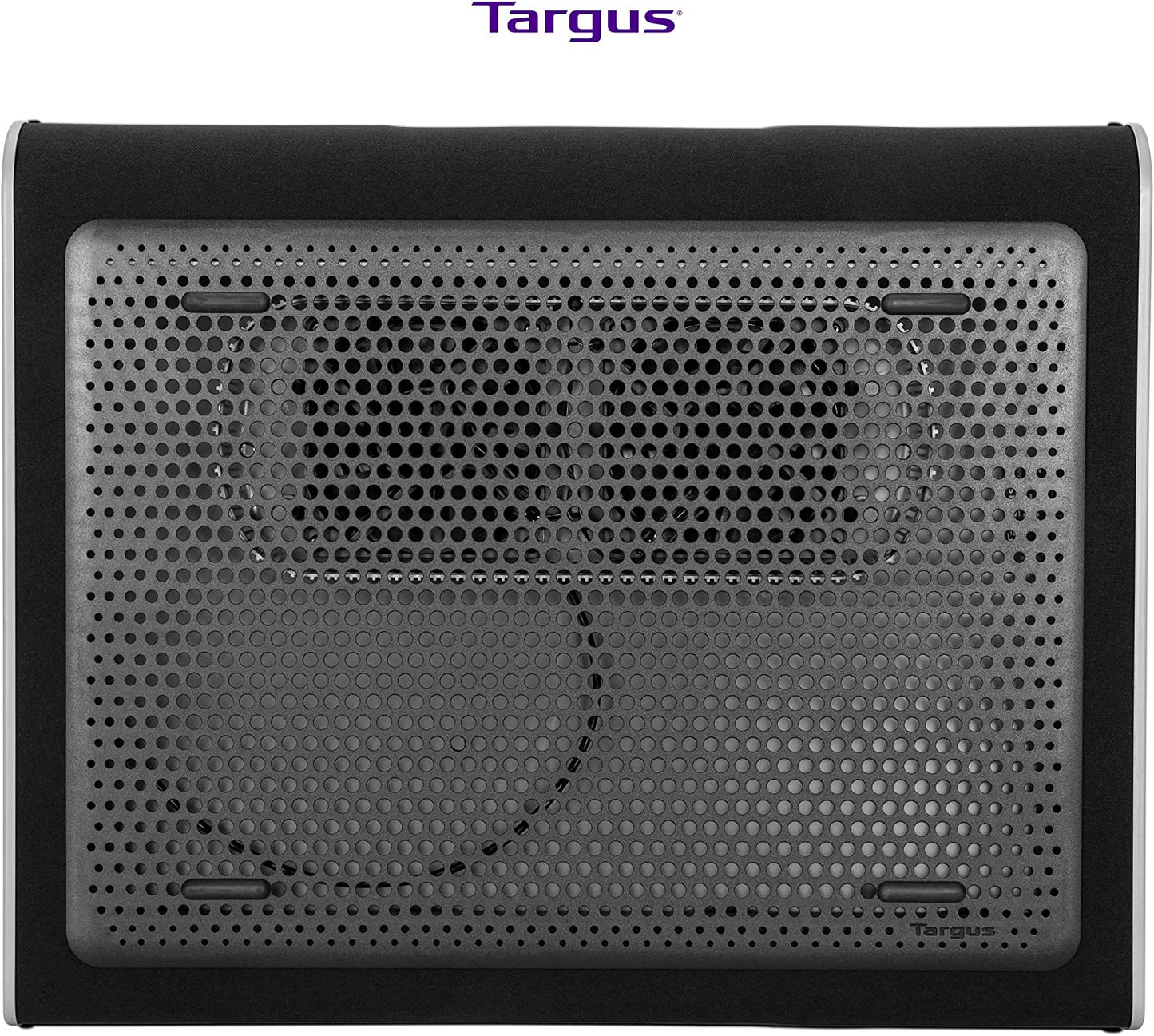 17-Inch Dual-Fan Laptop Cooling Pad - Soft Neoprene Heat Protection Mat with USB-A Connection for Enhanced Heat Dispersion