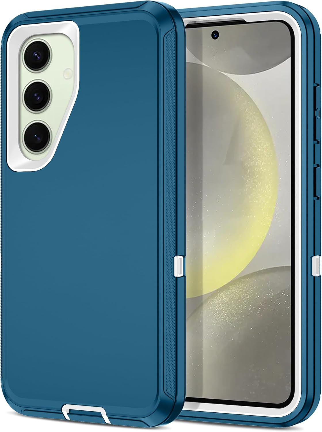Rugged Heavy-Duty 3-Layer Full Body Case for Samsung Galaxy S23/S24 FE Plus Ultra - Shockproof and Dust Resistant