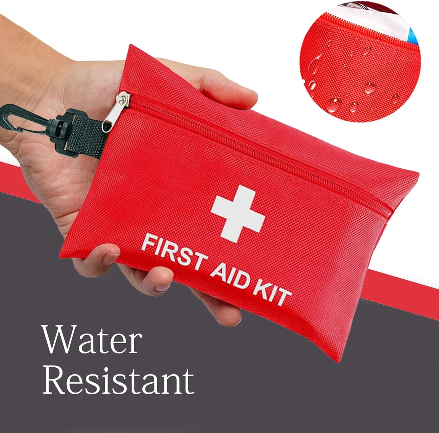 Comprehensive 97-Piece First Aid Kit for Family Emergency Preparedness