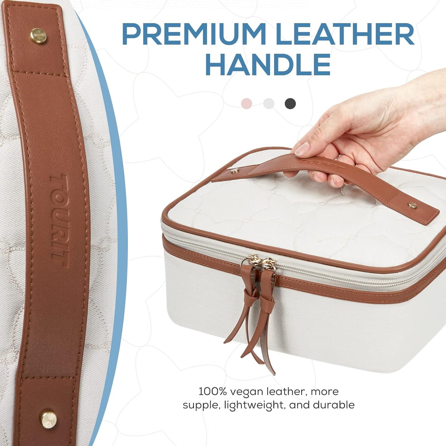Insulated Lunch Bag for Women - Portable Cooler for Office, Work, and School