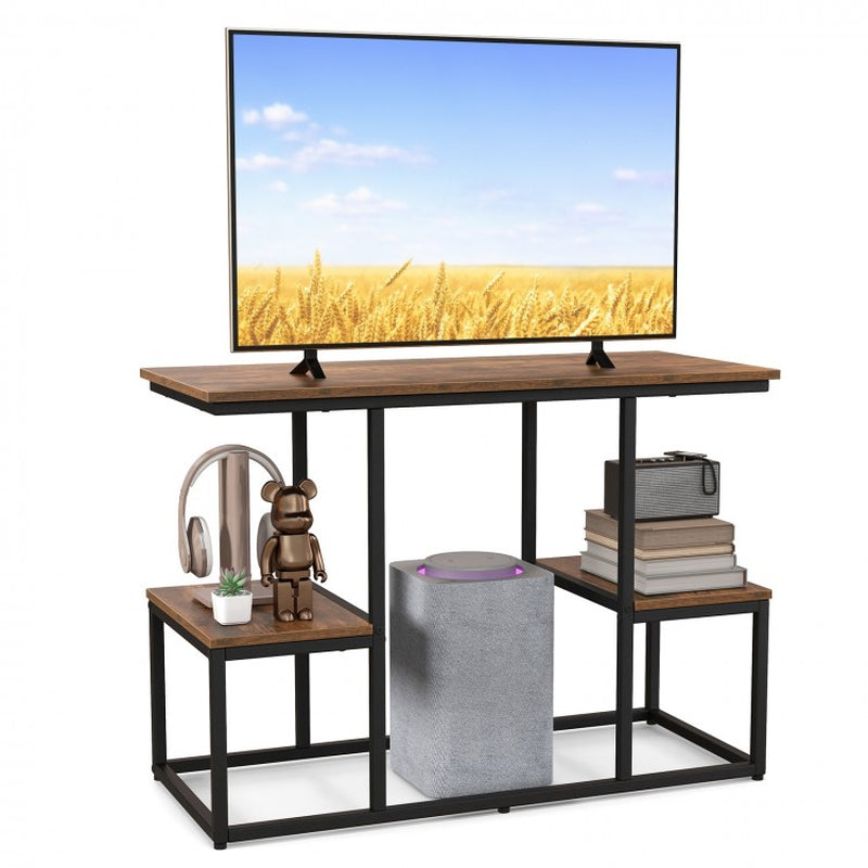 Rustic Console Table for 50-Inch TVs