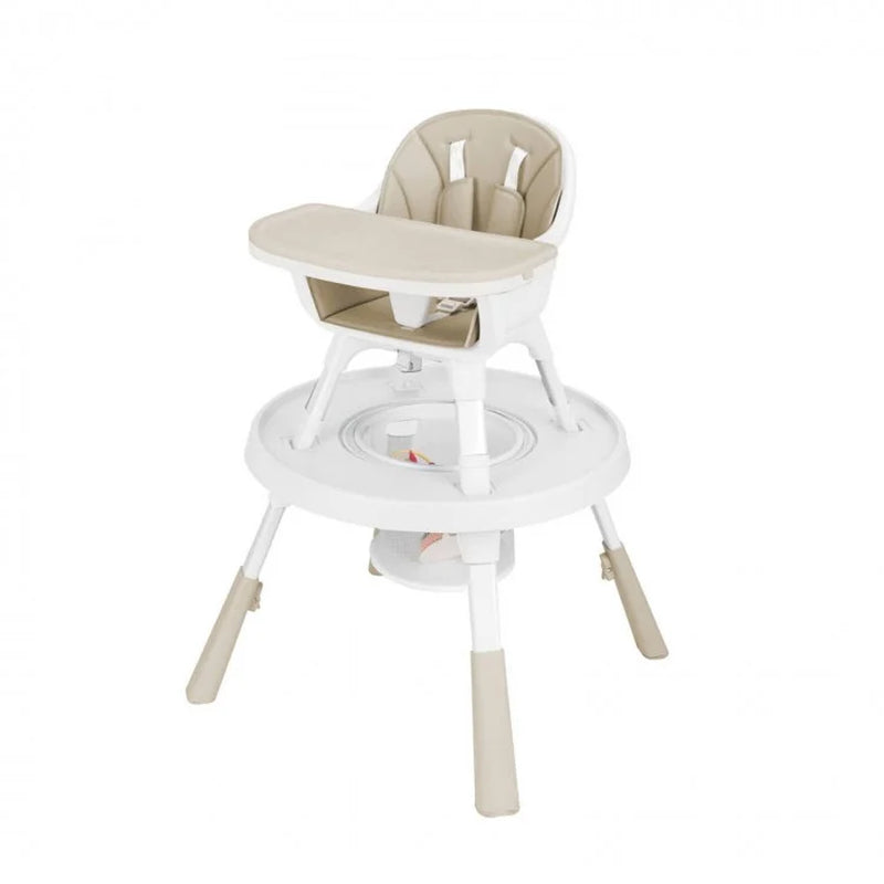 6-in-1 Adjustable Height Baby High Chair and Activity Center