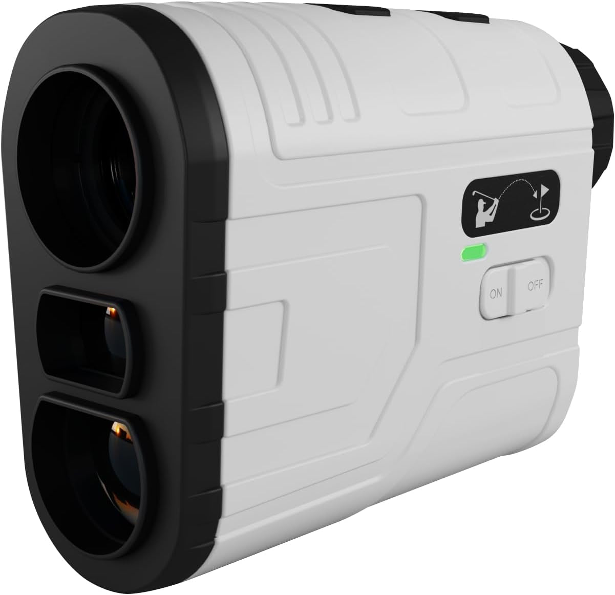 Laser Rangefinder for Golf and Hunting with Slope Switch, Flagpole Lock, Altimeter, Speed, and Distance Modes - Type-C Rechargeable