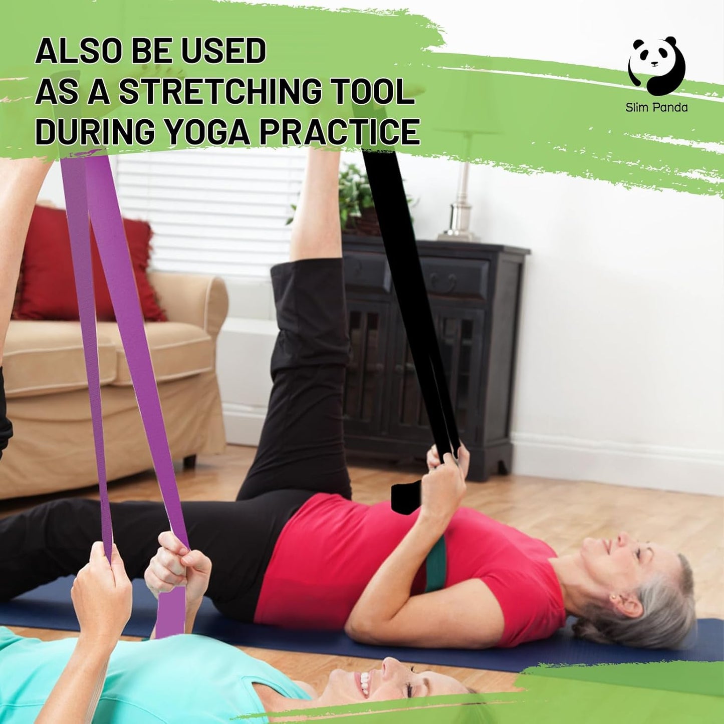 Adjustable Yoga Mat Carrier Straps - Multi-Color Sling for Pilates and Exercise