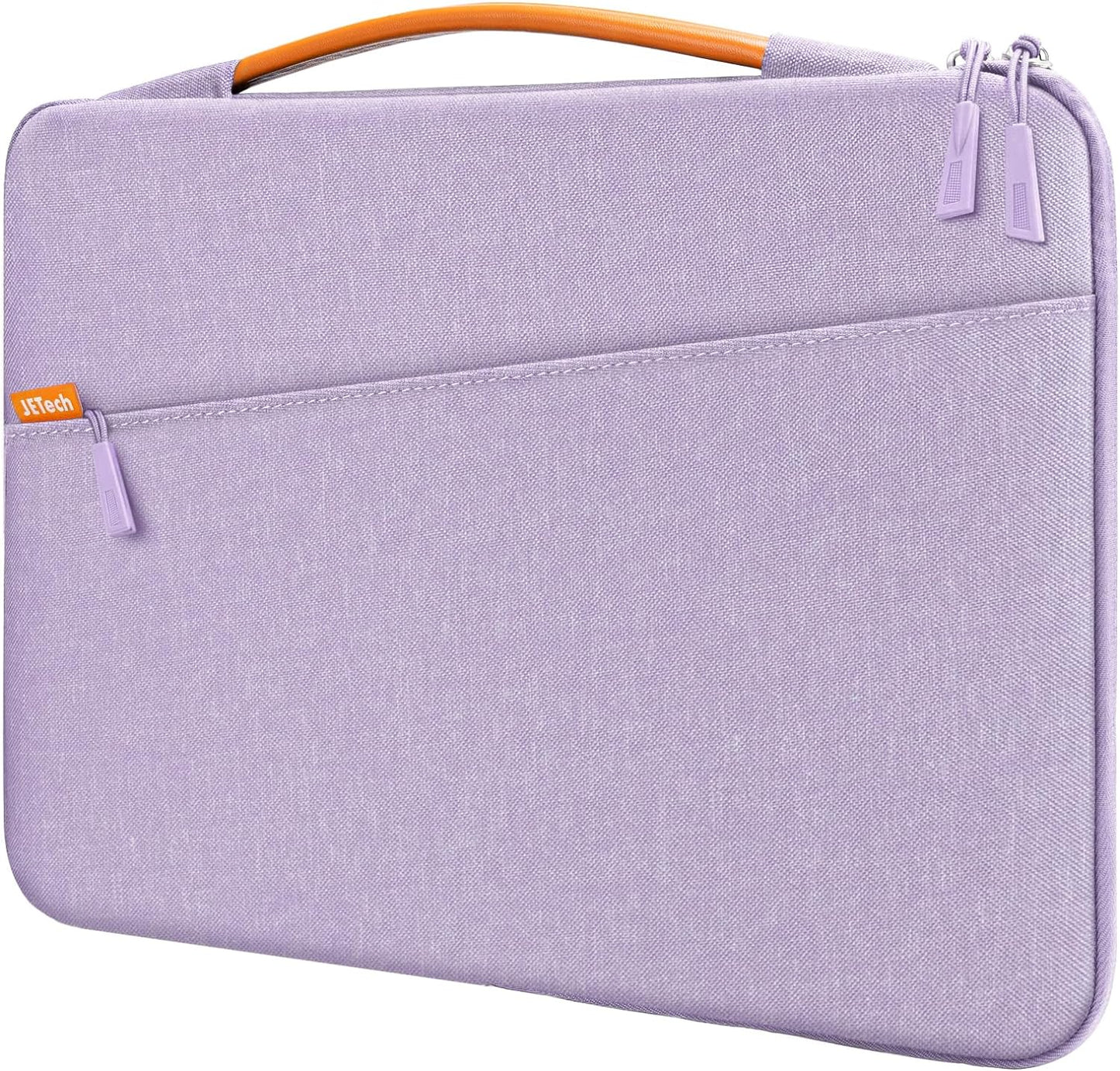 15-Inch Laptop Sleeve, Waterproof Case with Portable Handle and Pocket, Compatible with 15-Inch Notebooks (Black)