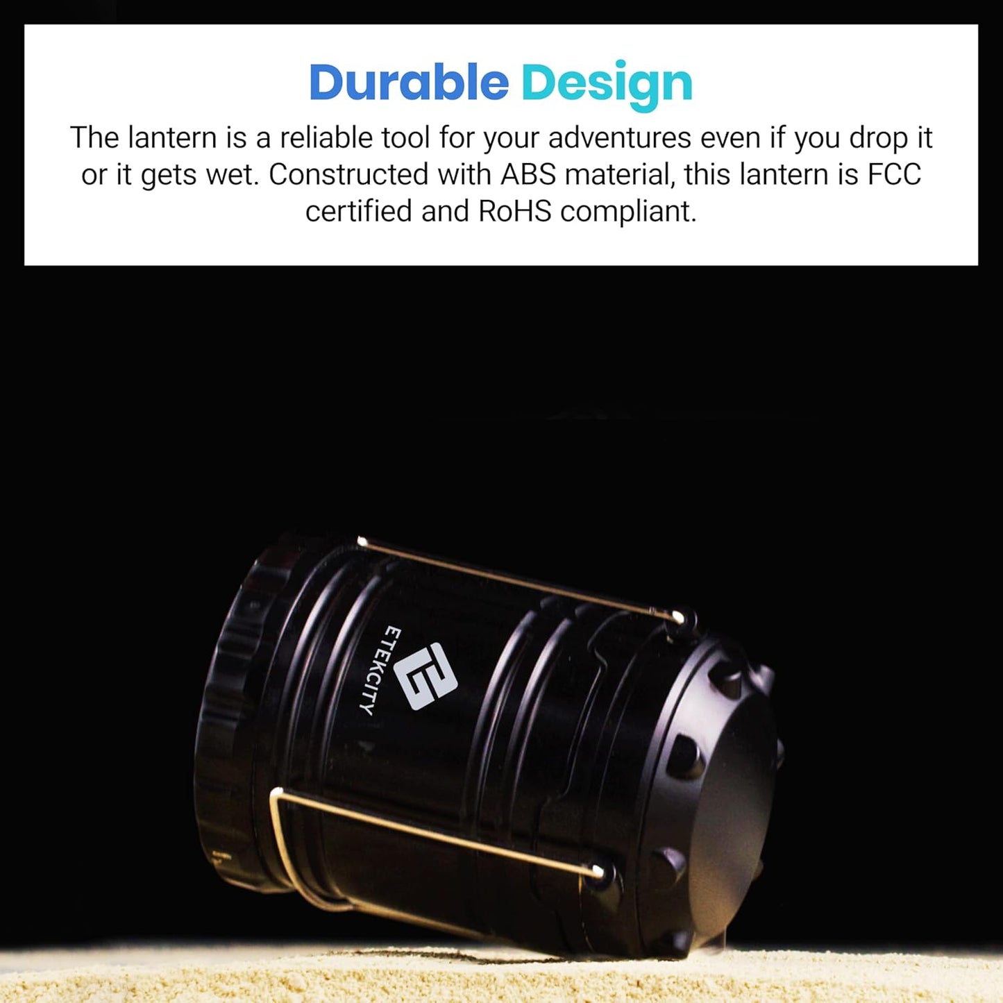 2-Pack LED Camping Lanterns with Magnetic Base and Adjustable Brightness - Emergency Survival Kit for Hurricanes, Storms, and Power Outages (Batteries Included)