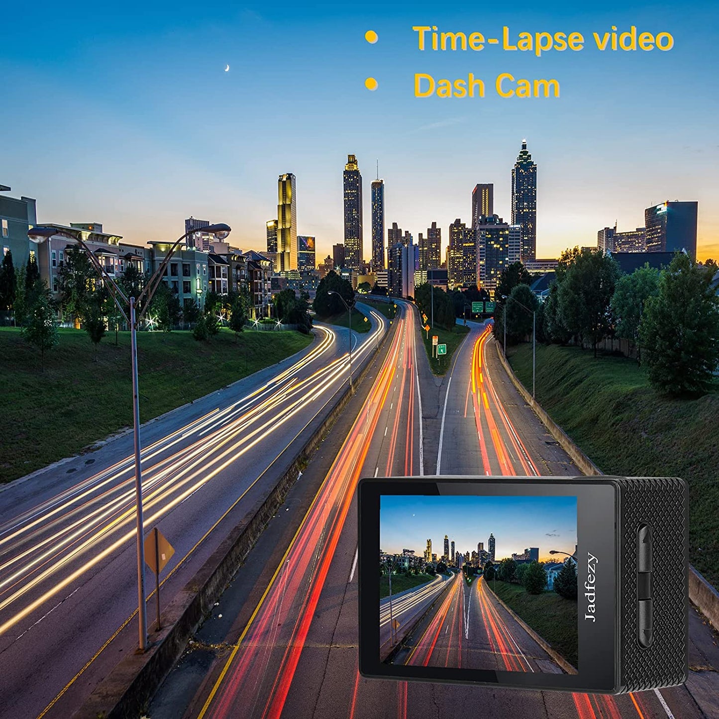 Ultra HD 1080P WiFi Action Camera, 12MP Sports Camera - Wide-Angle Lens, 2" LCD Screen, 30M Waterproof Capability, 2 Batteries, Accessories Kit
