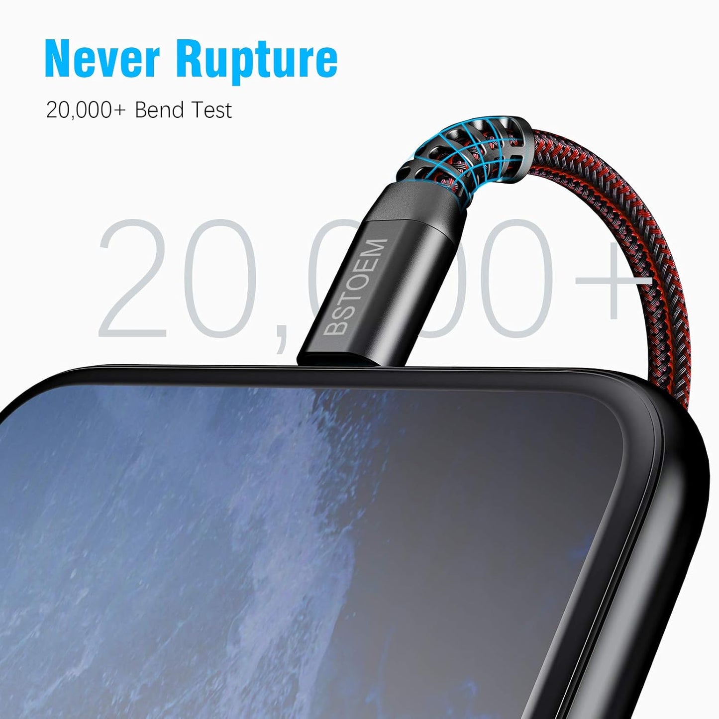 Short Lightning Cable 2-Pack, 7-Inch USB Charging Cords for Apple Devices, Compatible with iPhone 14/13/12/11/Xs Max/Xr/X/8/7/6/6S Plus/SE/5C/5S/5 and iPad Air/Pro/Mini