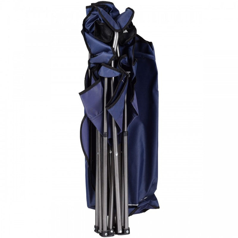 Portable Folding Beach Canopy Chair with Integrated Cup Holders