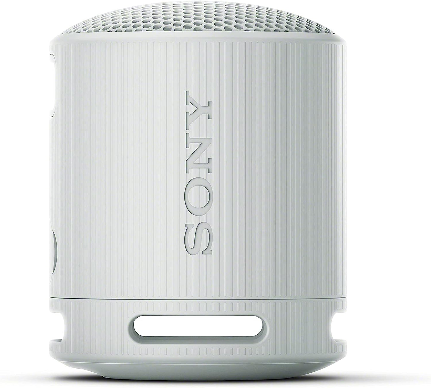 SRS-XB100 Wireless Bluetooth Portable Speaker - IP67 Waterproof & Dustproof, 16-Hr Battery Life, Strap, Hands-Free Calling - Grey