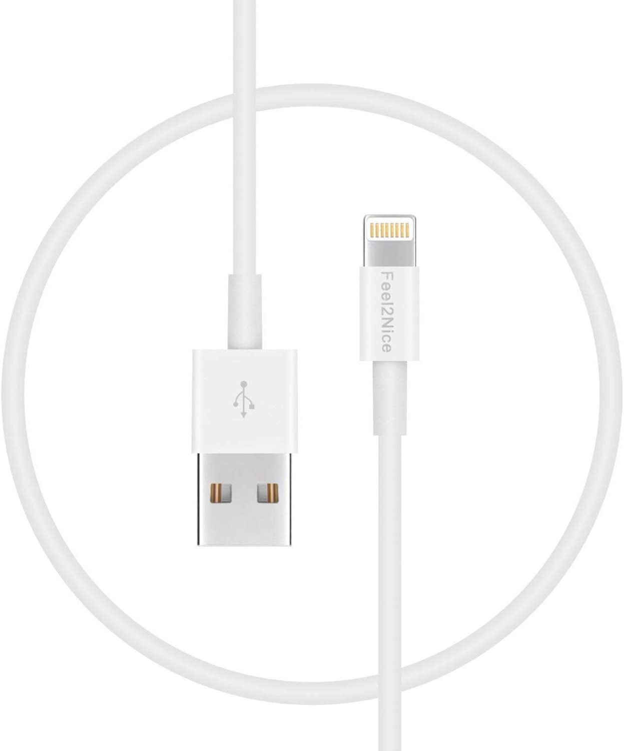 iPhone 14 Charger 10ft - 5 Pack Apple MFi Certified Long Lightning Cables for iPhone 14, 13 Pro Max, 12 Pro Max, XS, XR, and AirPods