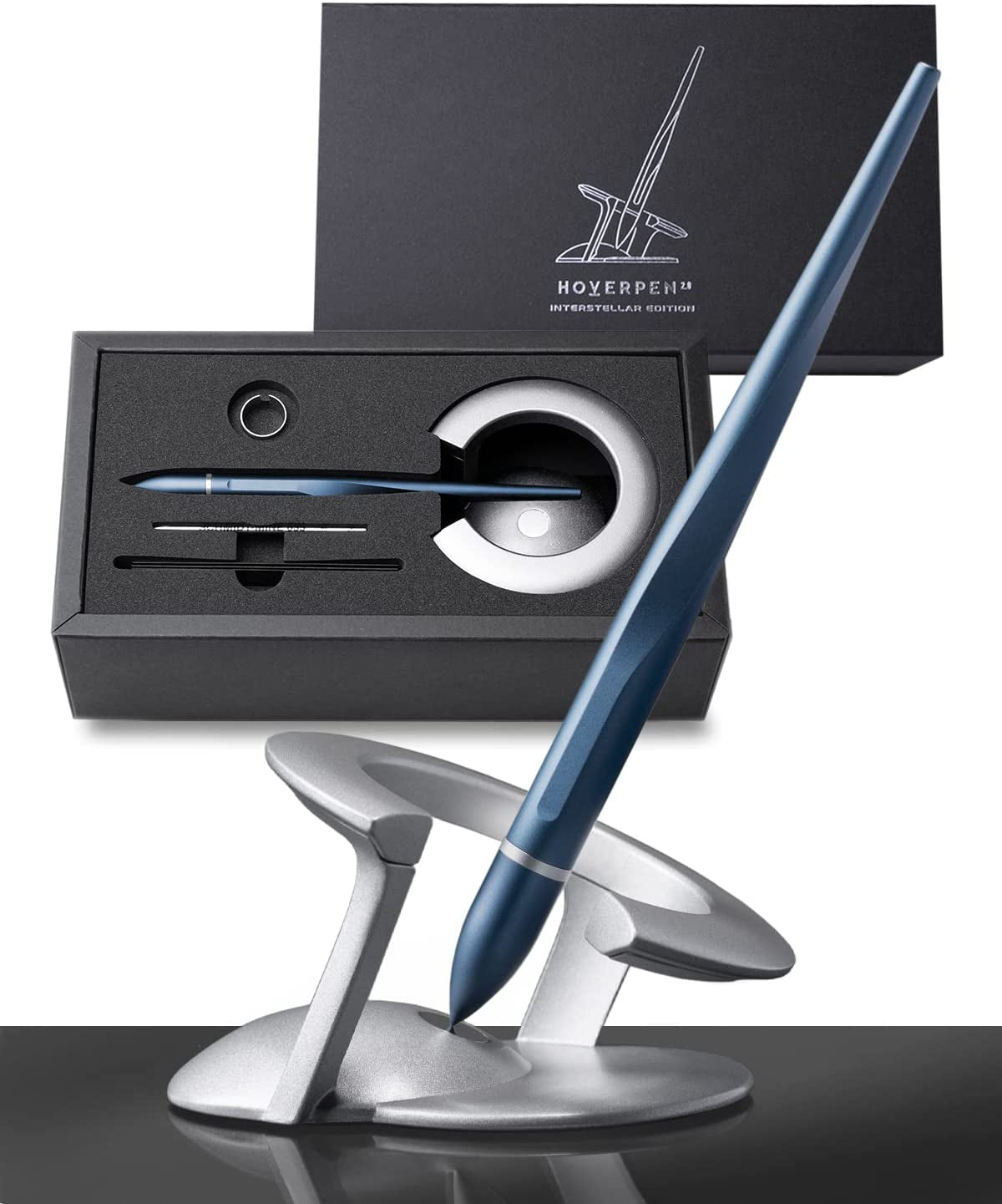 Executive Pen Crafted from Aerospace Alloys, Innovative Design, Free-Spinning Mechanism