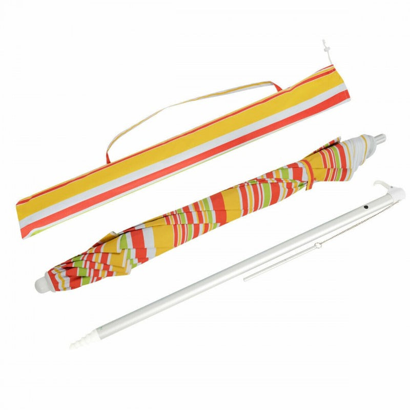6.5-Foot Beach Umbrella with Carry Bag (Weight Base Not Included)