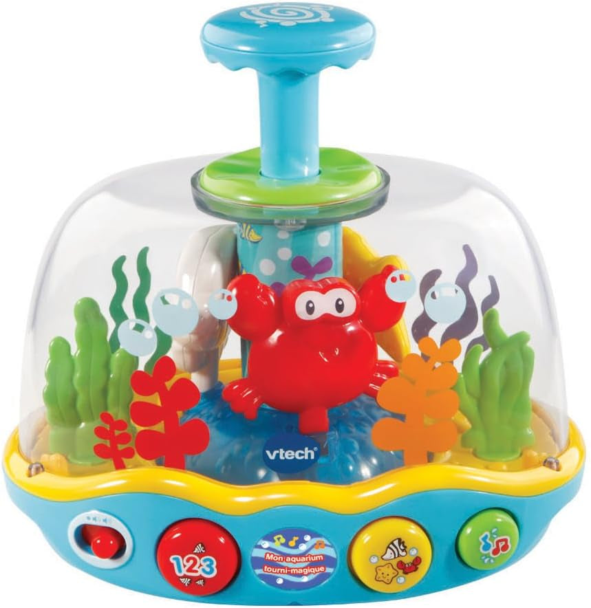 Aquarium Learning & Spinning Toy - English Edition
