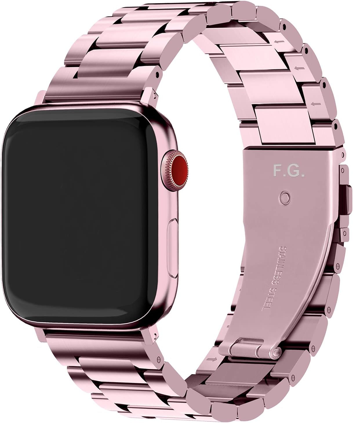 Stainless Steel Apple Watch Band with Case - for Apple Watch Ultra 2, Series 9, 8, 7, 6, 5, 4, 3, 2, 1 & SE/SE 2