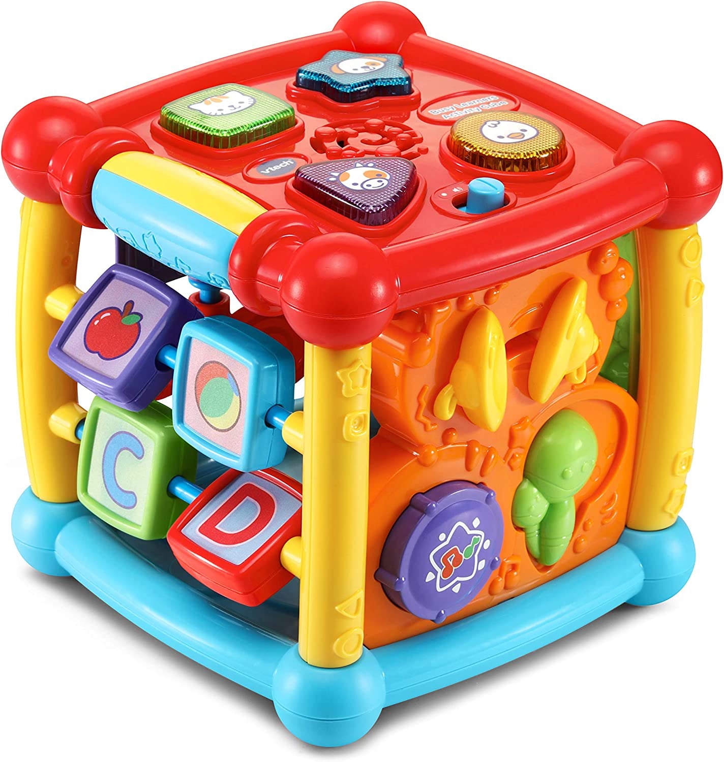 Busy Learners Activity Cube - English Version (Retail Packaging), Red